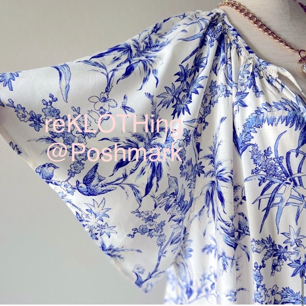 ❌SOLD❌ H&M Floral Raglan-sleeved Adorable Dress - Picture 10 of 14